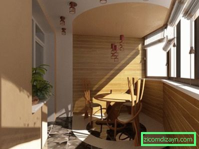 Дизайн-интериор-балкон-а-Алексей-Suhova до арка-Buro-ком-11