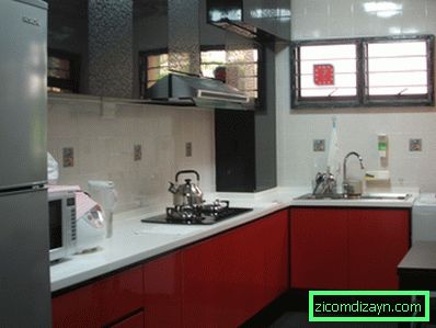 идеи-новото червено-кухня-мебели-за-домашен декориране